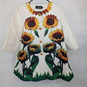 Leiopo sunflower coat